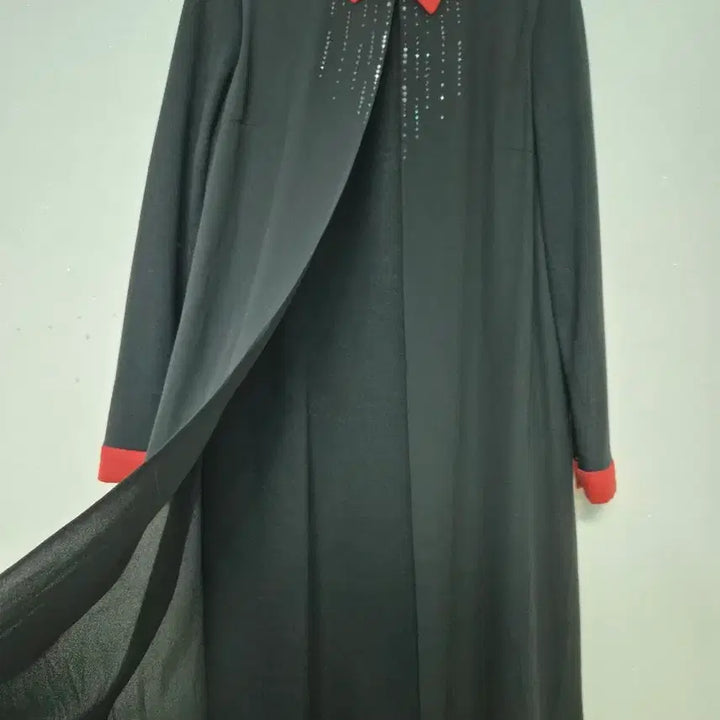 [BUNJANG] Lee Heon Young Chiffon Dress / 이헌영 핫픽스장식 쉬폰 겹 다이마루원피스 77