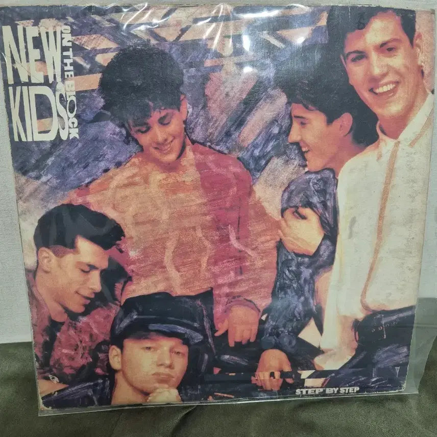 [BUNJANG] New Kids on the Block Step by Step LP / 중고LP: 뉴키즈 온 더 블록