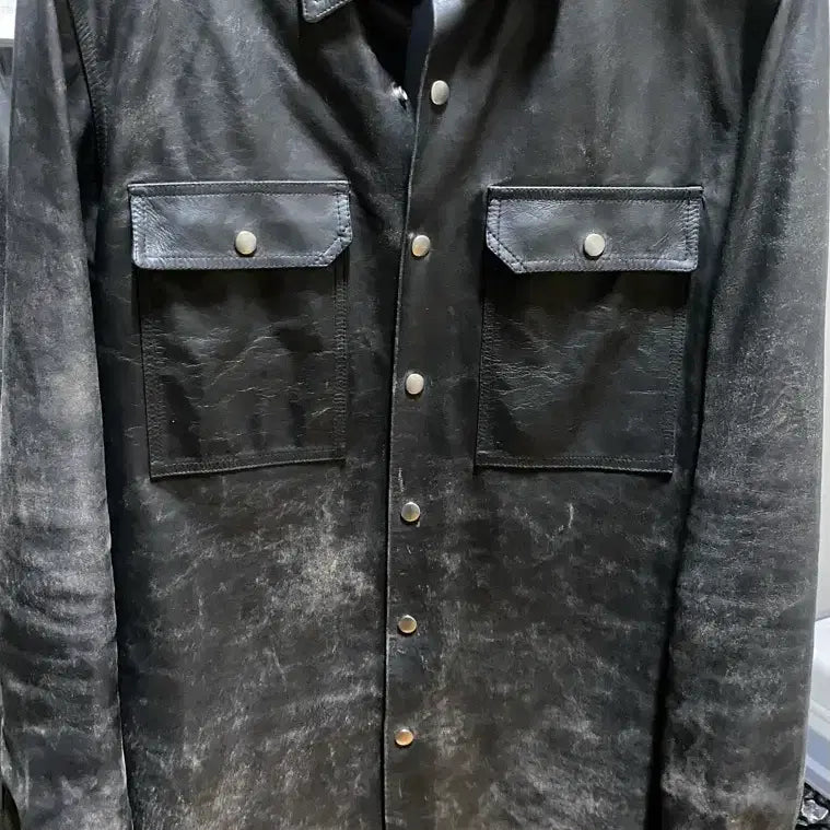 [BUNJANG] Rick Owens Tamponato Leather Jacket / 릭오웬스 탐포나토 레더 자켓