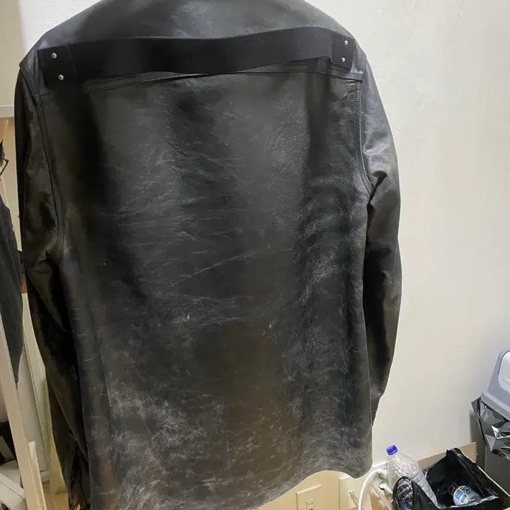 [BUNJANG] Rick Owens Tamponato Leather Jacket / 릭오웬스 탐포나토 레더 자켓