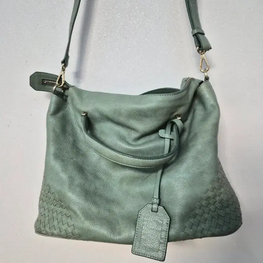 [BUNJANG] Morgan Leather Shoulder/Tote Bag / 옷장정리) 모르간 소가죽 잇백 숄더백 토트백