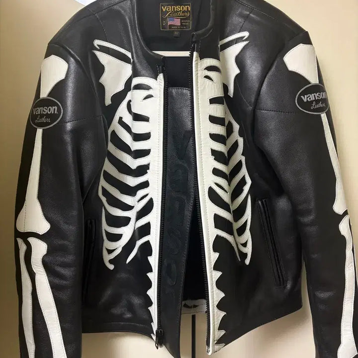 [BUNJANG] Vanson Leathers Bones Leather Jacket / [42] Vanson leathers 본즈 레더 자켓