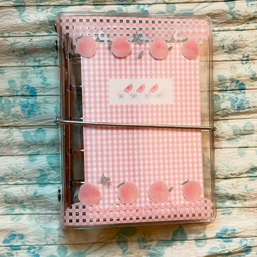 [BUNJANG] Peach M5 Diary Binder Cover / M5 복숭아 다이어리 바인더 커버