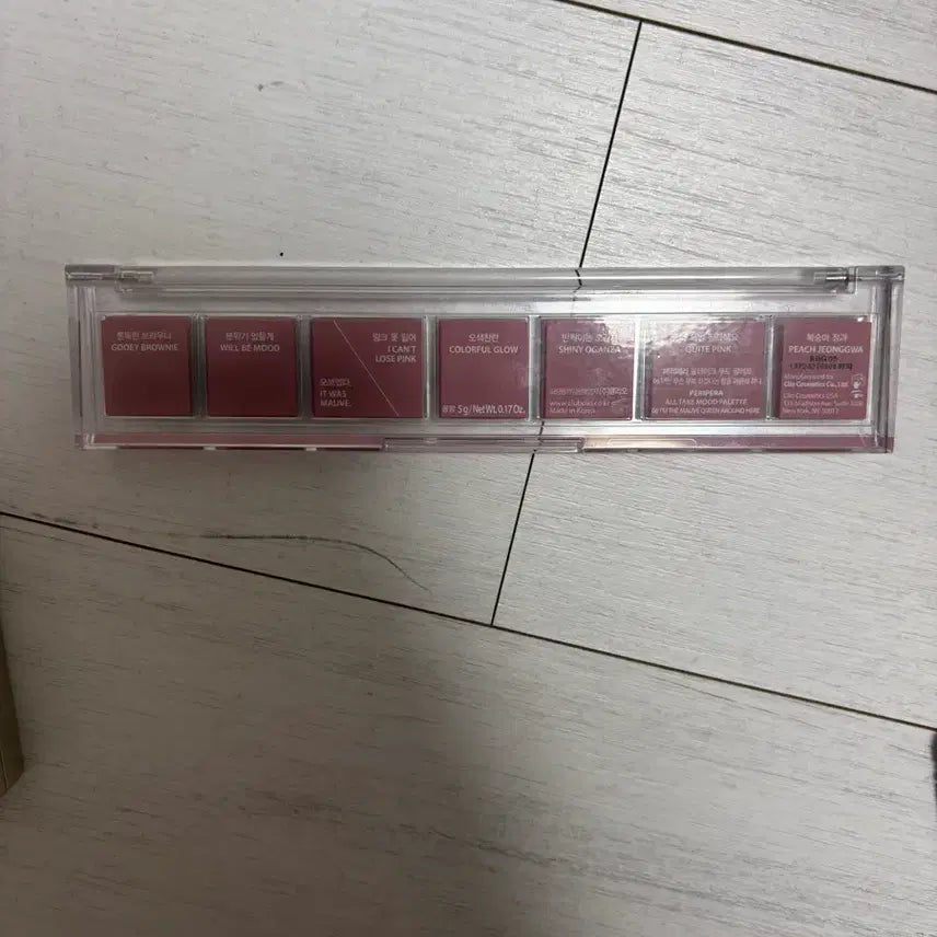 [BUNJANG] Peripera All Take Mood Palette Summer Edition / 페리페라 올테이크 무드 팔레트 6너는무슨뮤트하겠다는말을여름에하니