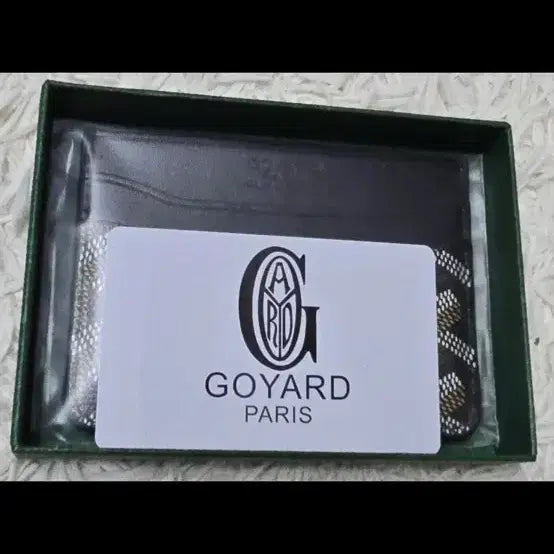 [BUNJANG] Goyard Card Wallet - Black / 고야드 카드지갑 블랙