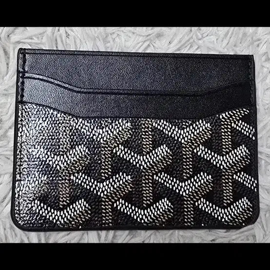 [BUNJANG] Goyard Card Wallet - Black / 고야드 카드지갑 블랙