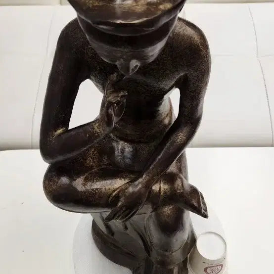 [BUNJANG] Bronze Standing Maitreya Buddha Statue / 청동 반가사유상 불상
