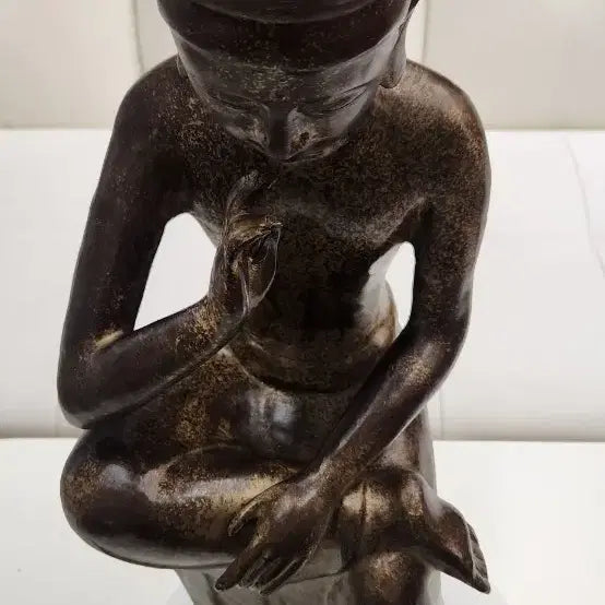 [BUNJANG] Bronze Standing Maitreya Buddha Statue / 청동 반가사유상 불상