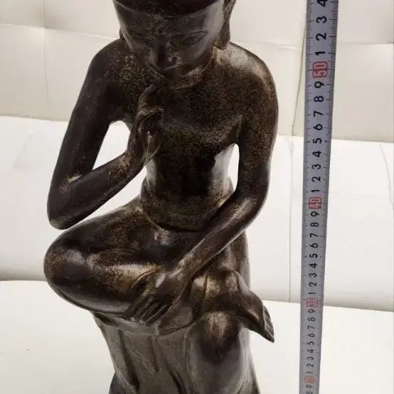 [BUNJANG] Bronze Standing Maitreya Buddha Statue / 청동 반가사유상 불상