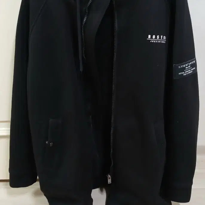 [BUNJANG] Men's Long Fleece Lined Jacket / 남성의류 롱 기모 쟈켓 점퍼
