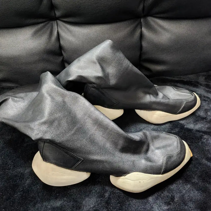 [BUNJANG] Rick Owens Stretch Socks Boots (UK6.5) / 릭오웬스 스트레치 삭스 부츠 릭디삭스(UK6.5)