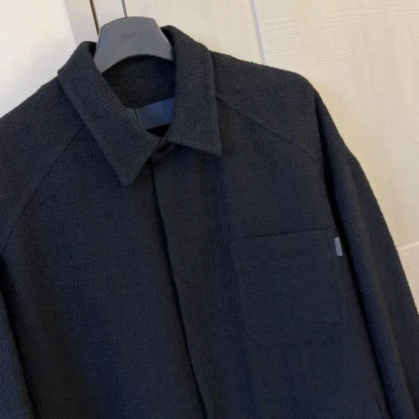 [BUNJANG] Juun.J Tweed Shirt Jacket / [50] 25FW 준지 트위드 셔츠 자켓 (택O)