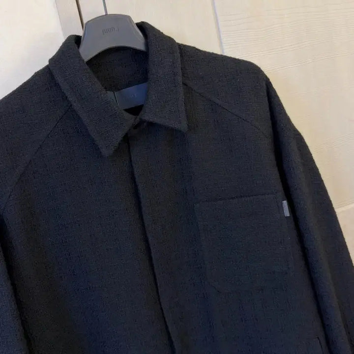 [BUNJANG] Juun.J Tweed Shirt Jacket / [50] 25FW 준지 트위드 셔츠 자켓 (택O)