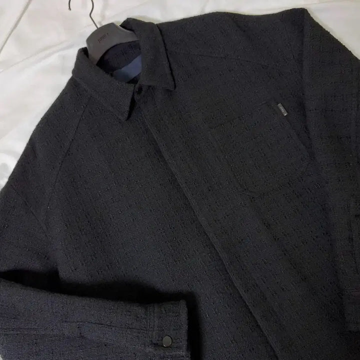 [BUNJANG] Juun.J Tweed Shirt Jacket / [50] 25FW 준지 트위드 셔츠 자켓 (택O)