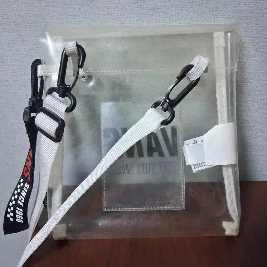 [BUNJANG] Vans Transparent Crossbody Bag / 반스 투명 크로스백 가방