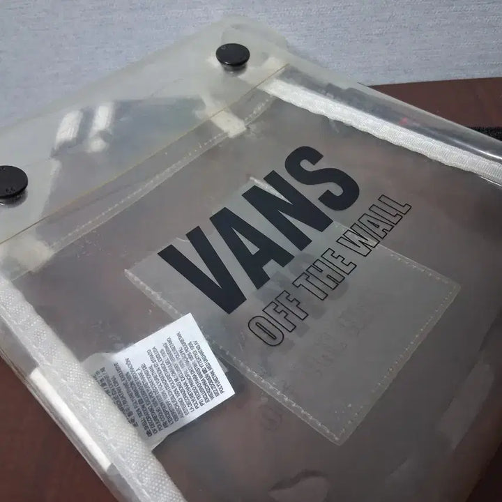 [BUNJANG] Vans Transparent Crossbody Bag / 반스 투명 크로스백 가방