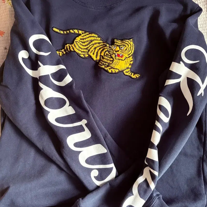 [BUNJANG] Kenzo S Embroidered Sweatshirt / 겐조 S 맨투맨