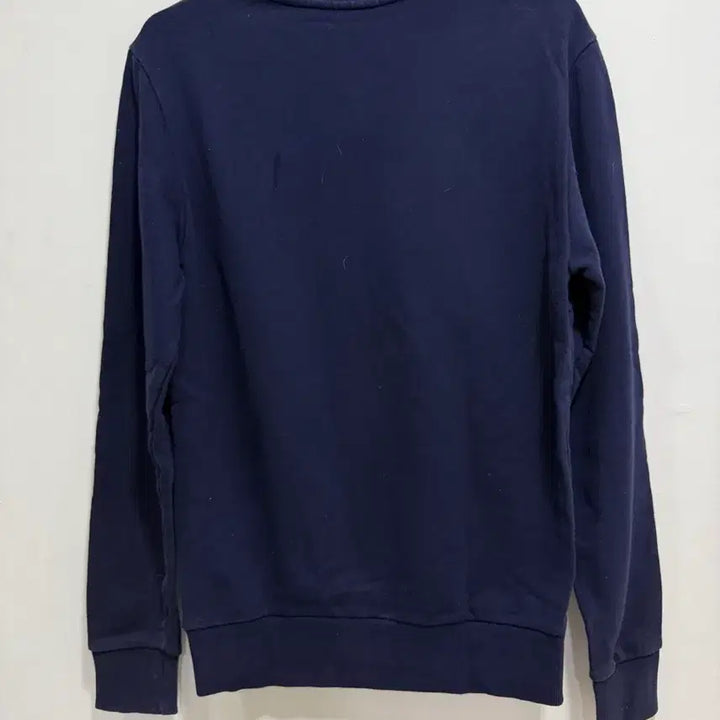 [BUNJANG] Lacoste Navy Big Logo Sweatshirt / 라코스테 네이비 맨투맨 빅 로고