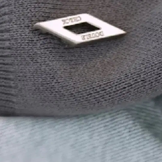 [BUNJANG] Double Check Washable Knit Gray Sweater / 더블체크 워셔블 니트 진회색