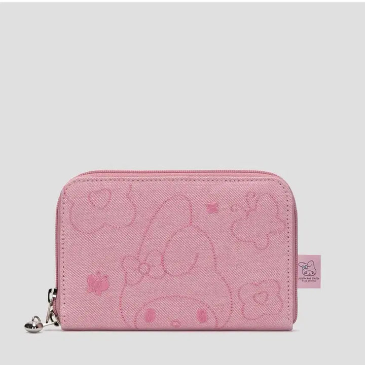 [BUNJANG] Joseph & Stacey My Melody Denim Travel Cross Wallet / [조셉앤스테이시] 데님 트래블 크로스 월렛 마이멜로디