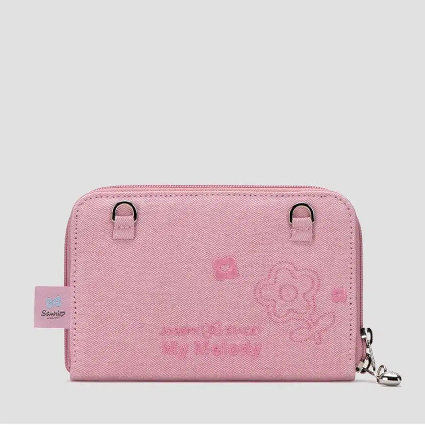 [BUNJANG] Joseph & Stacey My Melody Denim Travel Cross Wallet / [조셉앤스테이시] 데님 트래블 크로스 월렛 마이멜로디