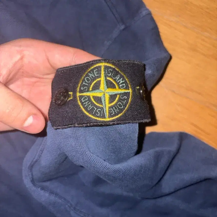 [BUNJANG] Stone Island Men's Navy Sweatshirt / 스톤아일랜드 맨투맨 남색