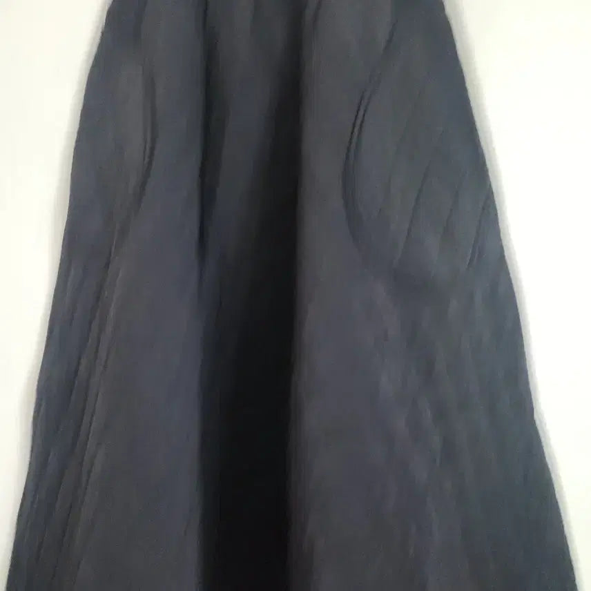 [BUNJANG] Quilted Long Skirt Black / 누빔 퀼팅 롱 스커트 블랙