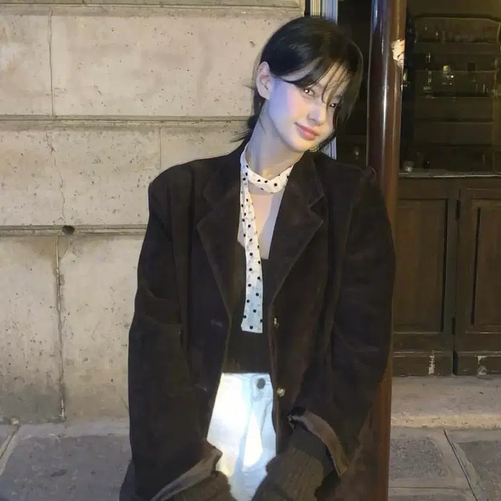 [BUNJANG] Modo Suede Jacket / modo 스웨이드 자켓