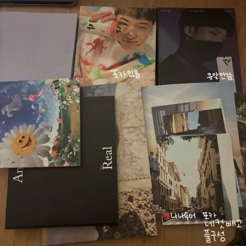 [BUNJANG] SEVENTEEN Assorted Goods Bundle Set / 세븐틴혜자탈덕처분+비공굿2nn장 6kg