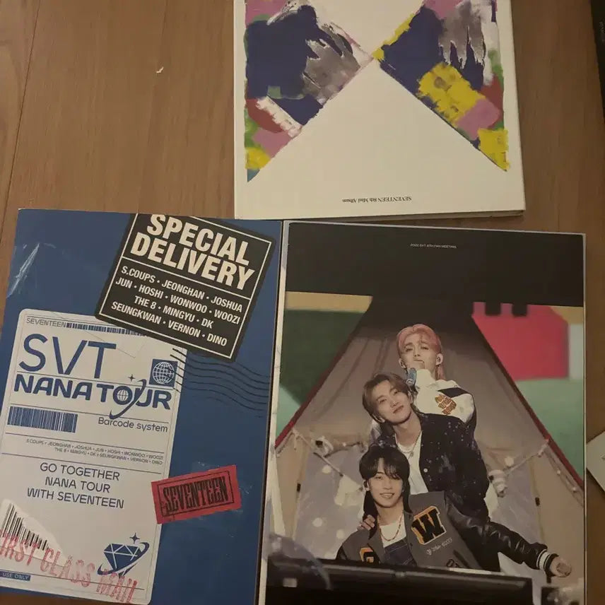 [BUNJANG] SEVENTEEN Assorted Goods Bundle Set / 세븐틴혜자탈덕처분+비공굿2nn장 6kg