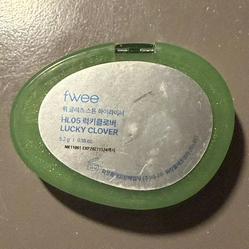 [BUNJANG] Fwee Glitch Stone Highlighter Lucky Clover / 퓌 글리츠 스톤 하이라이터 5호 럭키클로버