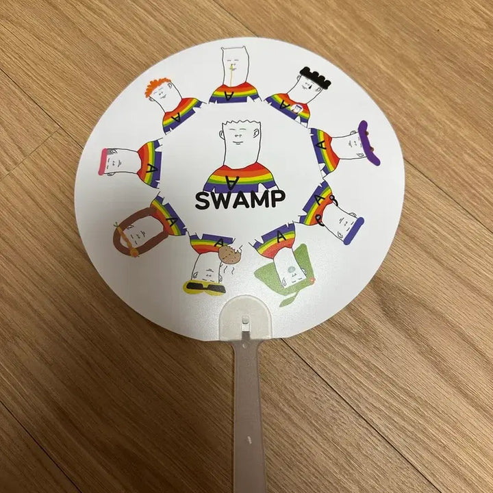 [BUNJANG] Acro 2016 Official Merchandise Set (Note + Holder File + Fan) / 늪지대 스트리머 악어) 노트+홀더파일+부채