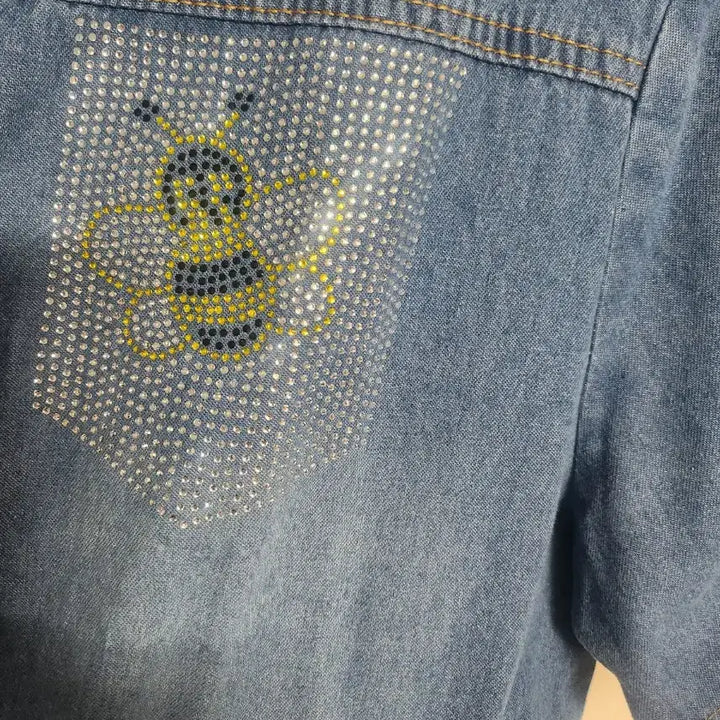 [BUNJANG] ALTBENY Denim Shirt Dress / 새상품 ALTBENY 데님 셔츠 원피스 55  66  통통66까지