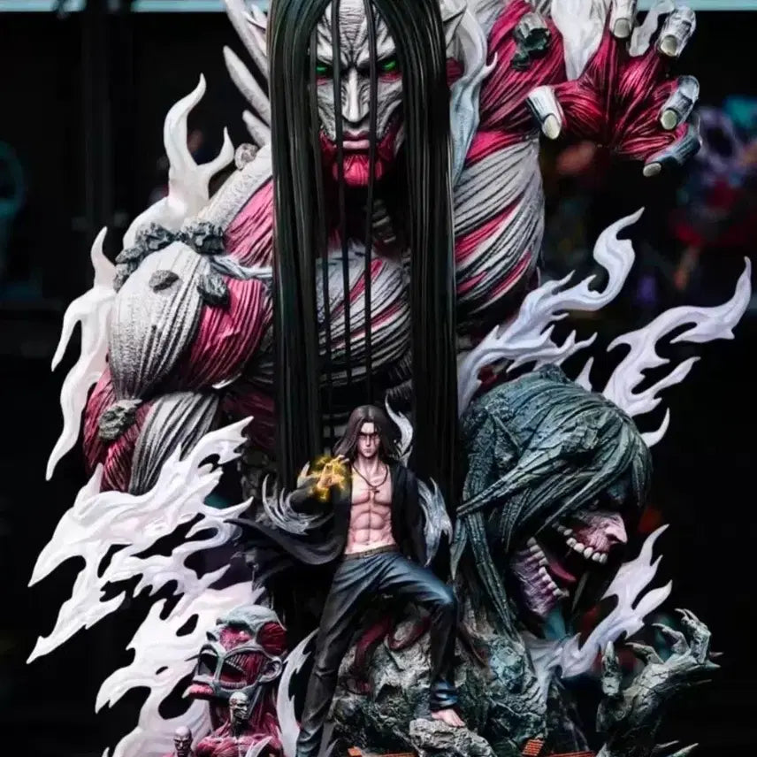 [BUNJANG] Hertz Eren Yeager 2.0 Figure / hertz 에렌예거 2.0(진격거 레진,미개봉)