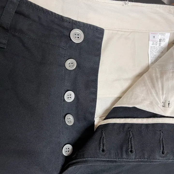 [BUNJANG] Visvim Field Chino Black Pants / 비즈빔 필드치노 블랙