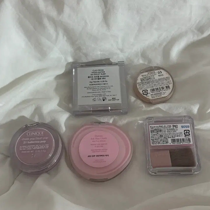 [BUNJANG] Canmake, Clinique, and Dasique Blush Collection / 캔메이크/크리니크/데이지크 블러셔 모음
