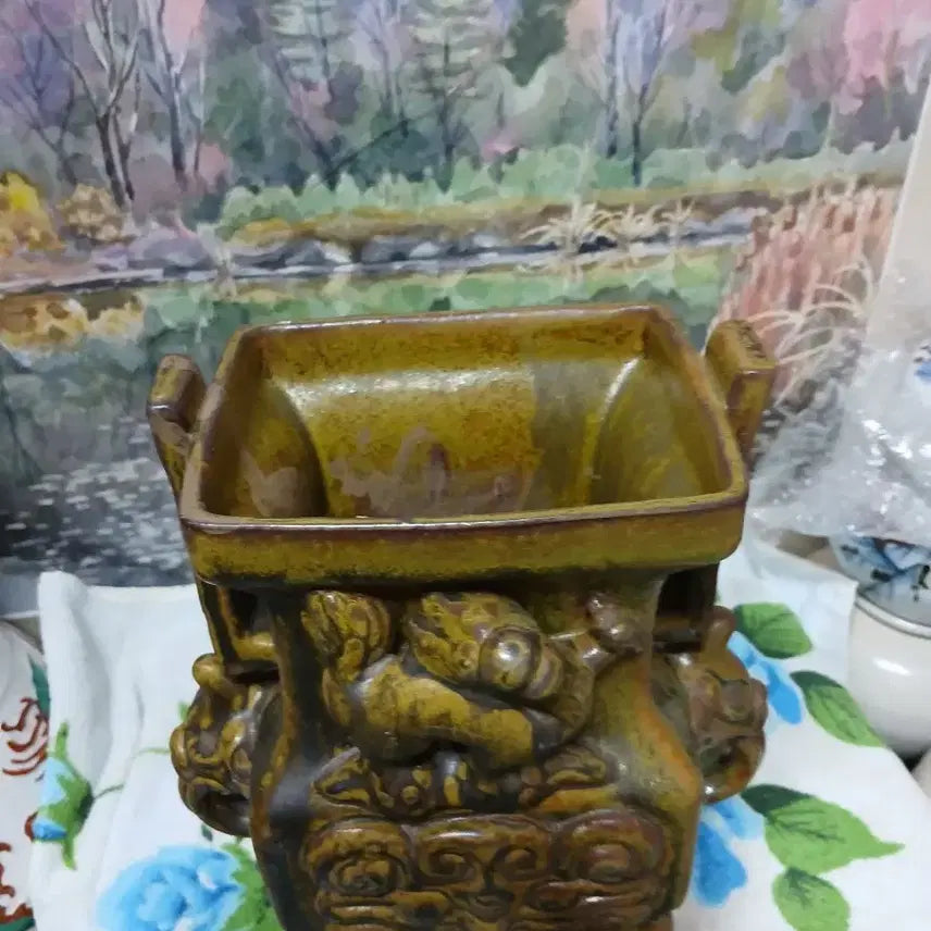 [BUNJANG] Yang Iho Celadon Porcelain Vase / 웅장하고 멋짐니다