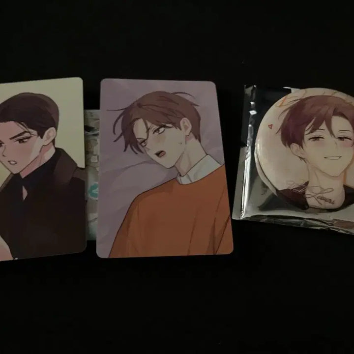 [BUNJANG] 4 Week Lover Photocard and Can Badge Bundle Set / 일괄) 4주애인 포토카드 캔뱃지