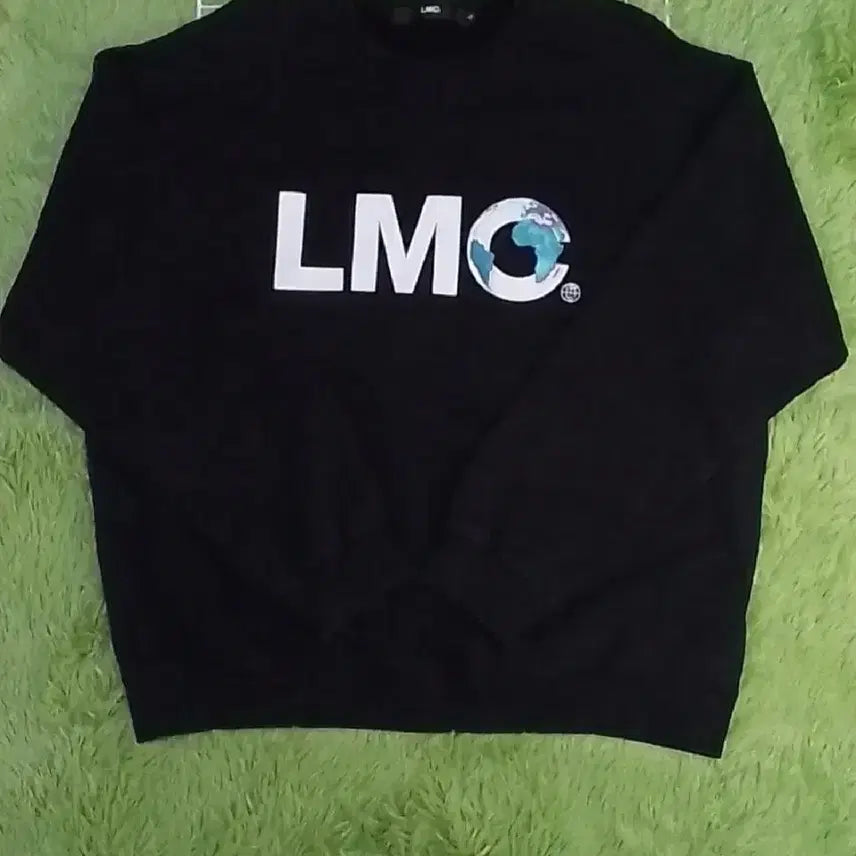 [BUNJANG] LMC Black Crewneck Sweatshirt / LMC 블랙 맨투맨 티셔츠 L(100) 사이즈