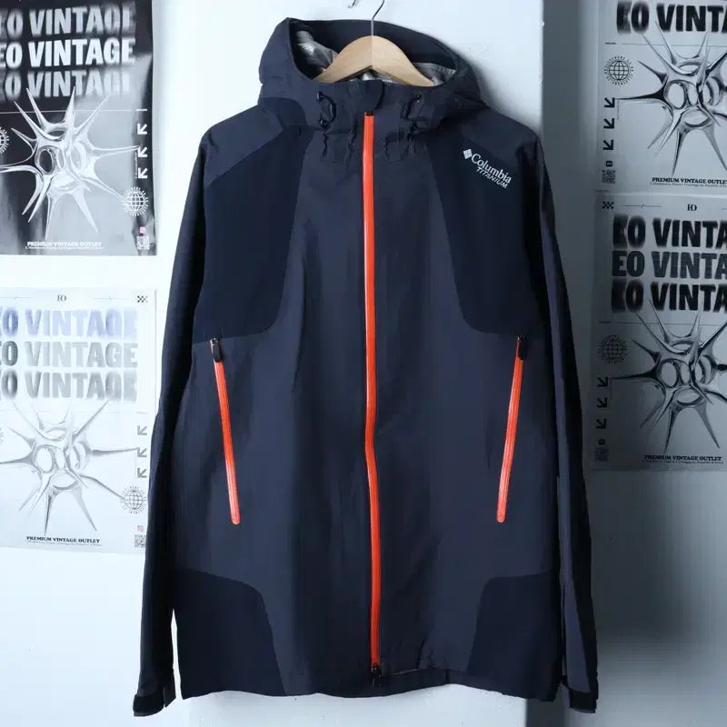 [BUNJANG] Columbia Zip-Up Windbreaker Jacket / (L-2XL) 컬럼비아 집업 바람막이 점퍼자켓 특수발열 방수-1757E