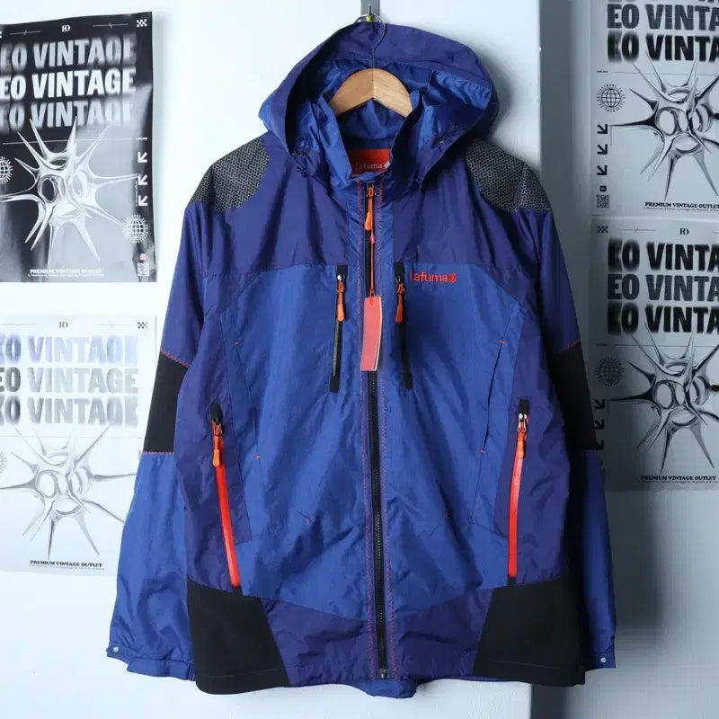 [BUNJANG] Lafuma Windbreaker Jacket (XL) - Blue / (XL) 라퓨마 집업 바람막이 점퍼자켓 새상품 기능성 블루-17580