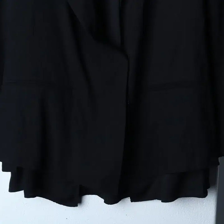 [BUNJANG] W(S-M) Time Layered Blazer Jacket / W(S-M) 타임 정장 슈트 자켓 블레이저 레이어드 블랙 마-17584