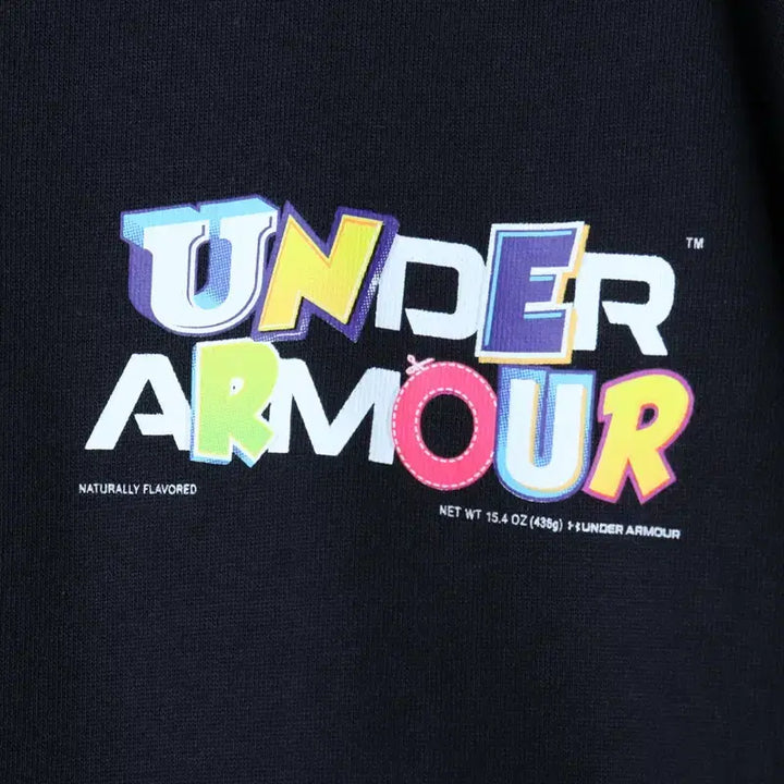 [BUNJANG] Under Armour Oversized Black Old School Sweatshirt / (2XL) 언더아머 맨투맨 티셔츠 빅사이즈 블랙 올드스쿨-17588