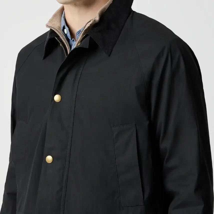 [BUNJANG] J.Crew Black Barbour Jacket M / 제이크루 블랙 바버 자켓 M사이즈 새제품