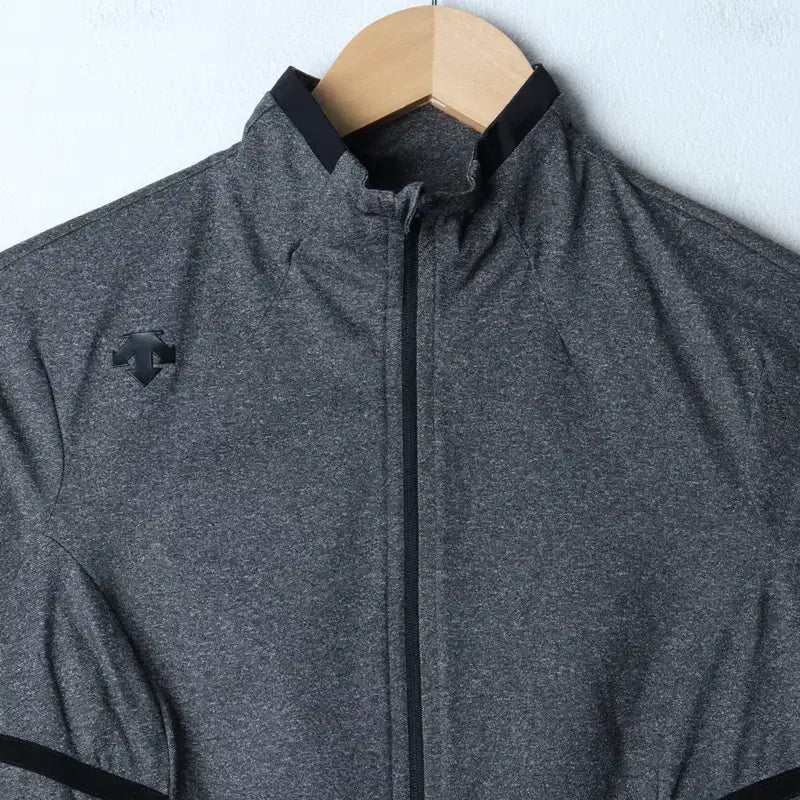 [BUNJANG] Descente Windbreaker Jacket / W(S) 데상트 집업 바람막이 점퍼자켓 져지 기능성 그레이-1758A