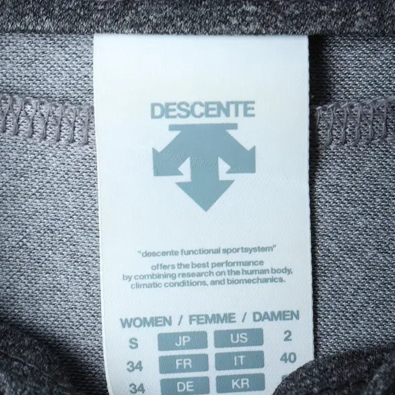 [BUNJANG] Descente Windbreaker Jacket / W(S) 데상트 집업 바람막이 점퍼자켓 져지 기능성 그레이-1758A