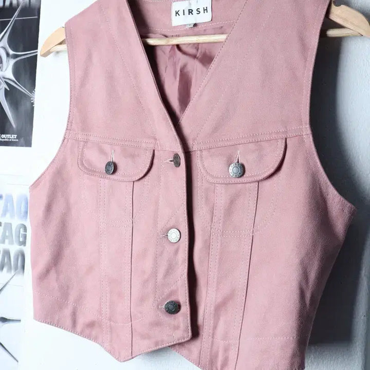 [BUNJANG] Kirsh Windbreaker Jacket / W(S-M) 키르시 집업 바람막이 점퍼자켓 조끼 스웨이드-1758F