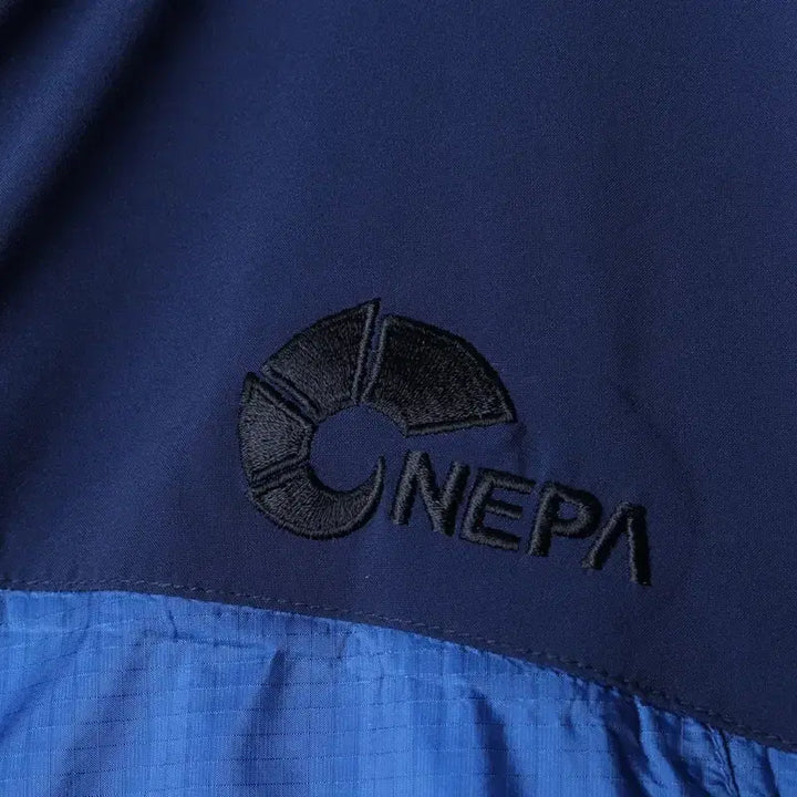 [BUNJANG] Nepa Lightweight Windbreaker Jacket / (XL) 네파 집업 바람막이 점퍼자켓 루즈핏 경량 블루-175A2