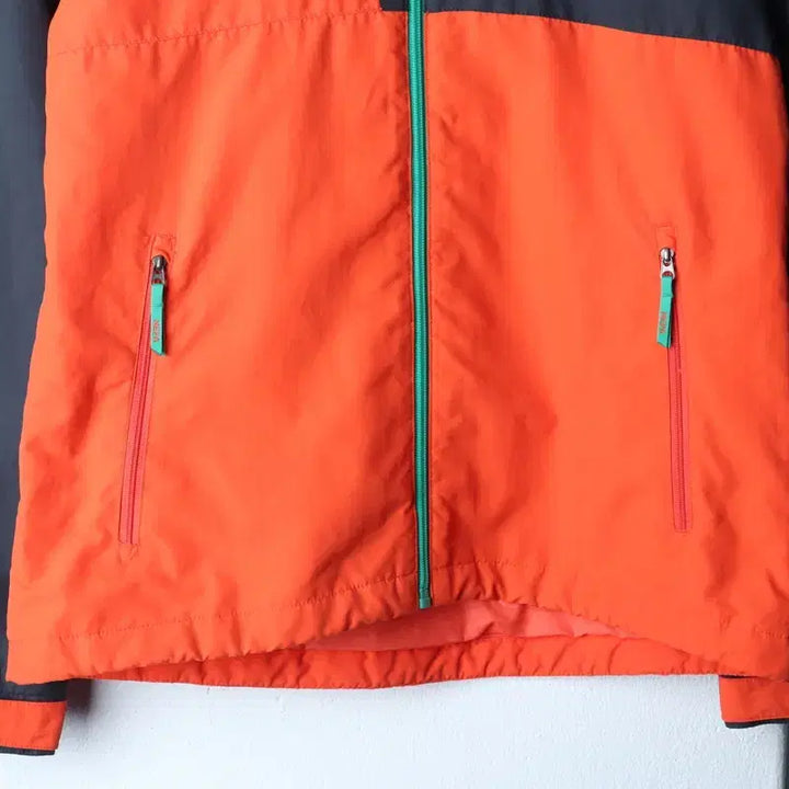 [BUNJANG] Nepa Lightweight Orange Windbreaker Jacket / (S) 네파 집업 바람막이 점퍼자켓 경량 오렌지 올드스쿨-175B6