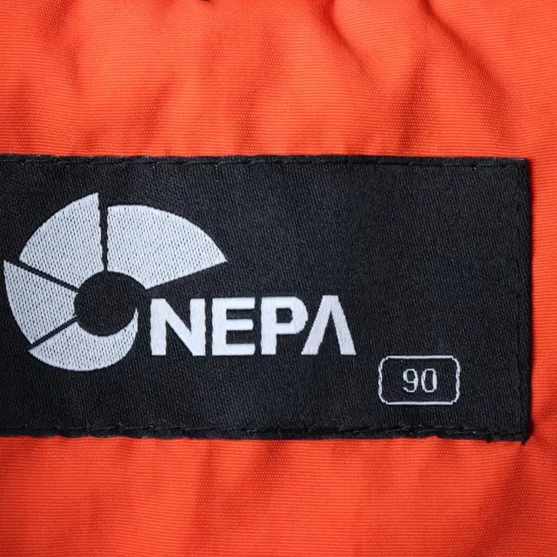 [BUNJANG] Nepa Lightweight Orange Windbreaker Jacket / (S) 네파 집업 바람막이 점퍼자켓 경량 오렌지 올드스쿨-175B6